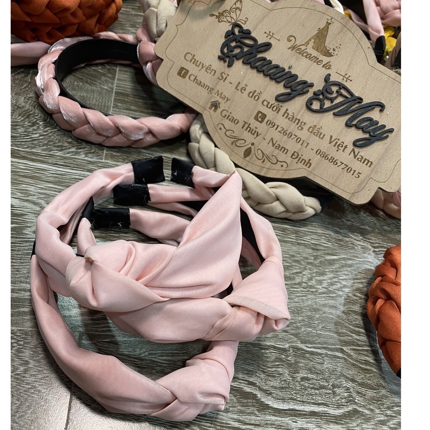 HCM CÀI TÓC ĐÍNH NƠ NHÍ PHỐI DÂY ĐÁ Nhà Nấm handmade MixASale #43 HCM CÀI TÓC ĐÍNH NƠ NHÍ PHỐI DÂY ĐÁ Nhà Nấm handmade MixASale